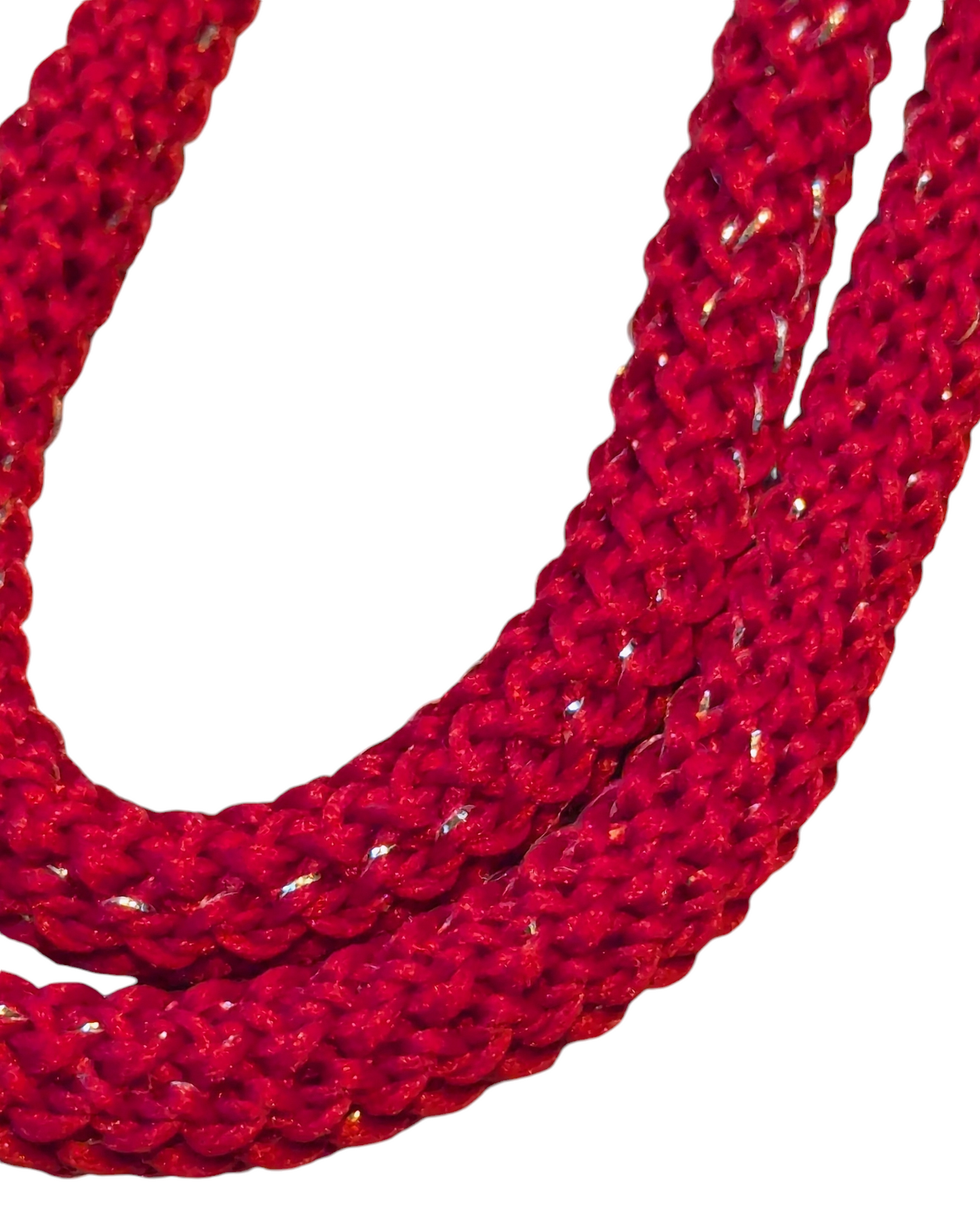 Hekletråd med Glitter 6mm