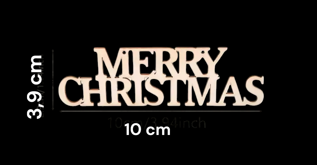 Merry Christmas dekor