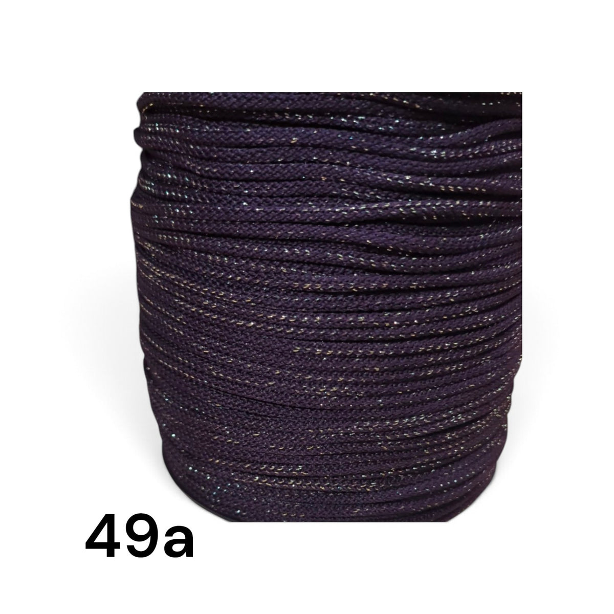 Hekletråd med Glitter 6mm