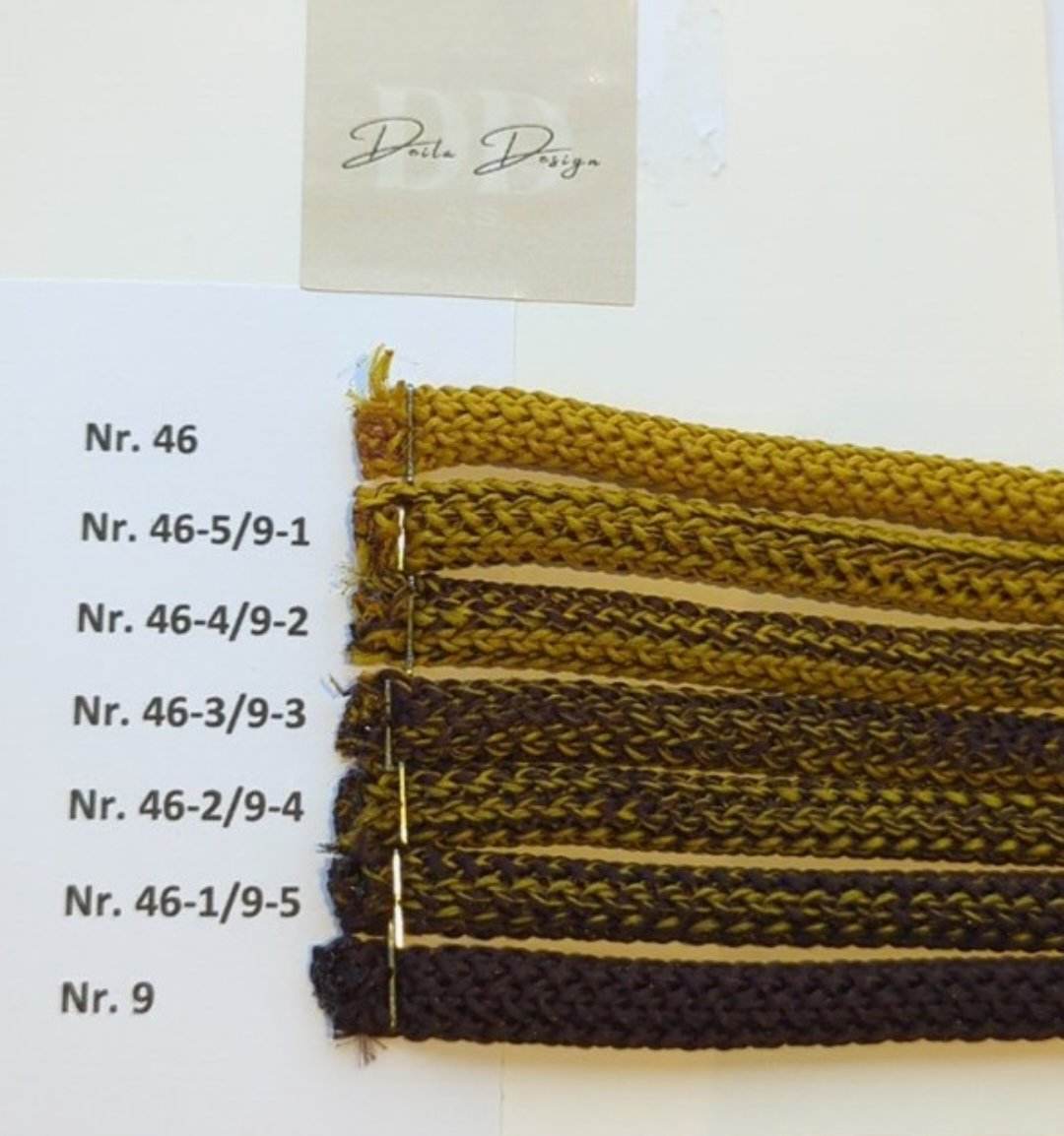 Hekletråd Ombre 6mm(7 farger)