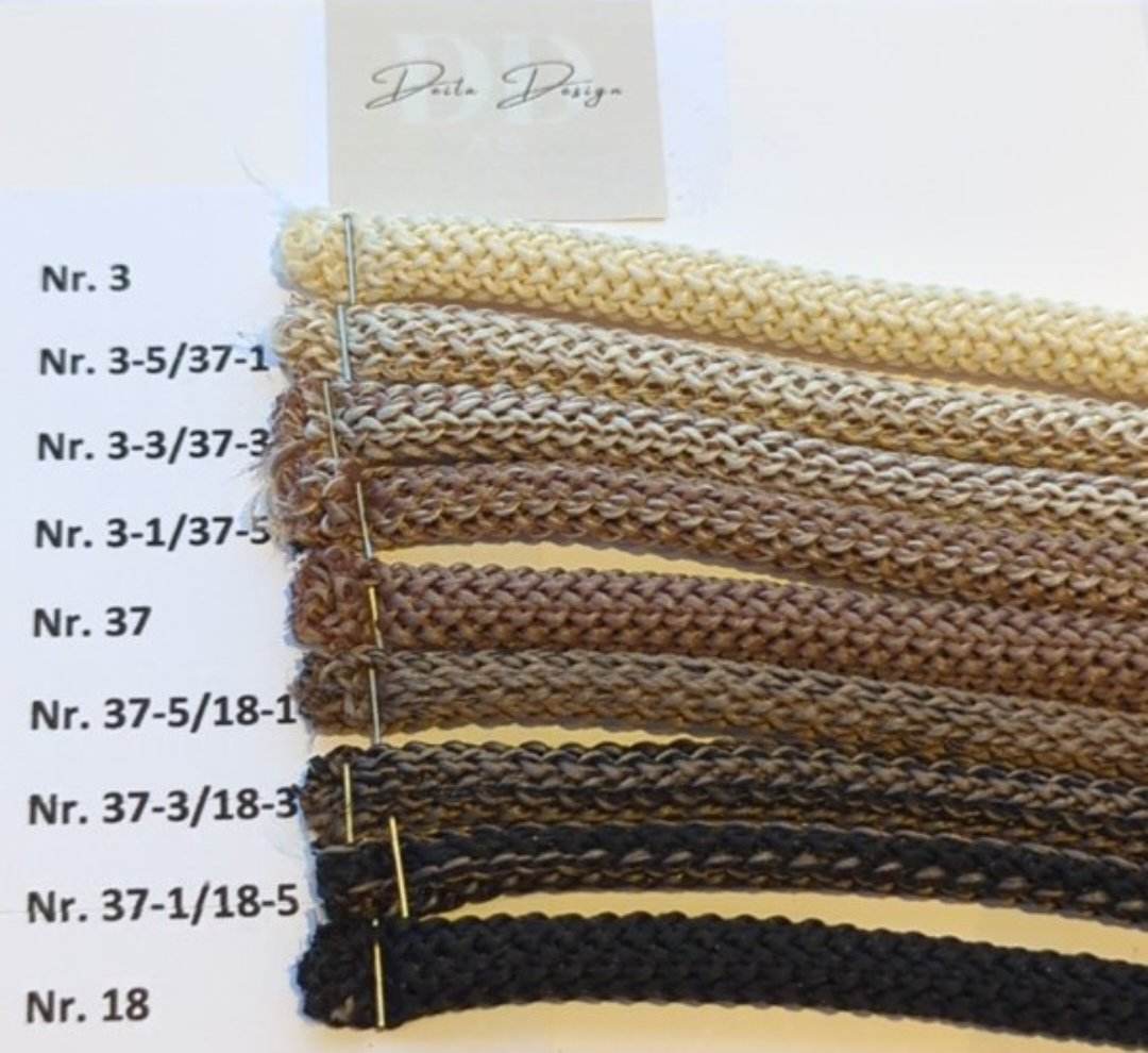 Hekletråd Ombre 6mm(9 farger)