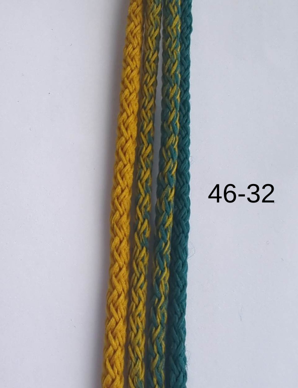 Hekletråd Ombre 3mm (4 farger)