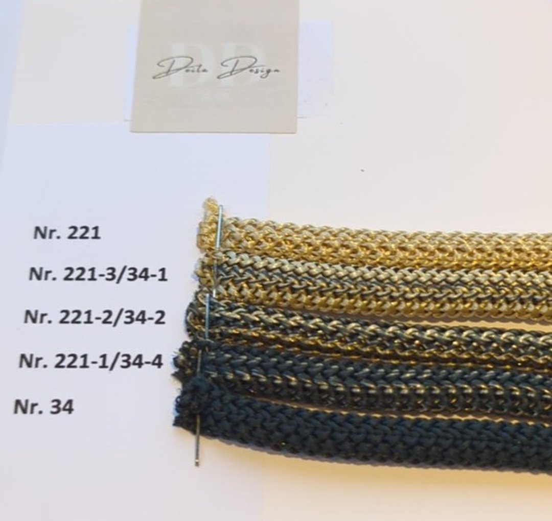 Hekletråd Ombre 6mm(5 farger)