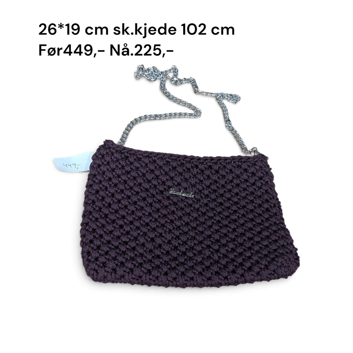 Heklet Vesker og nett i alle størrelser inntil 50% off